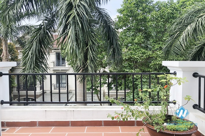 A semi-furnished house with 5 bedrooms for rent in Ciputra T Block